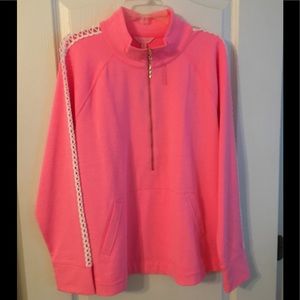 Lilly Pulitzer Skipper Popover Heather Pascha Pink